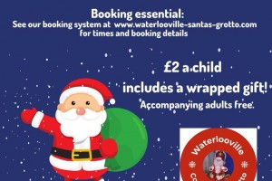 Santa's Grotto at Waterlooville Library